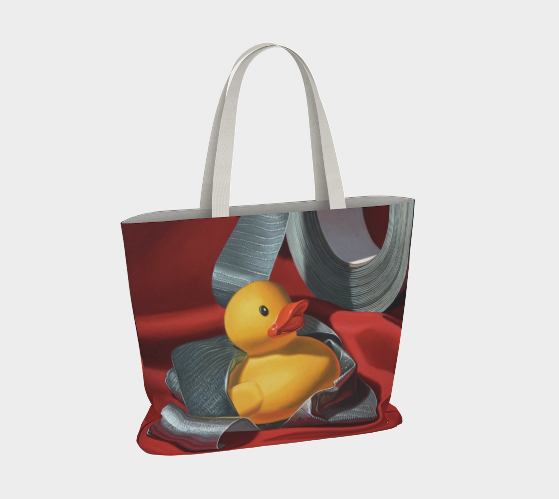 Duck Tape Large Tote Bag preview #4