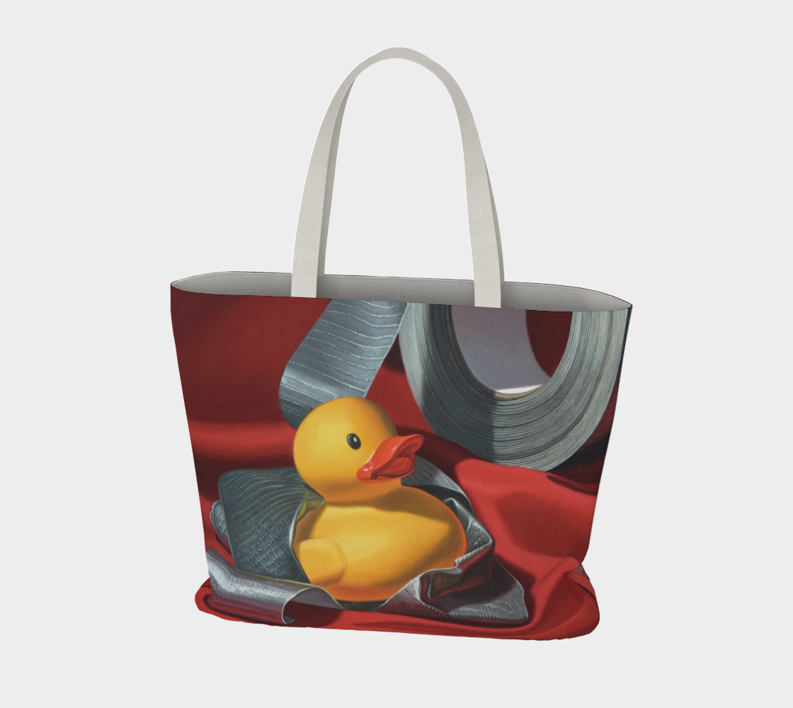 Duck Tape Large Tote Bag preview #3