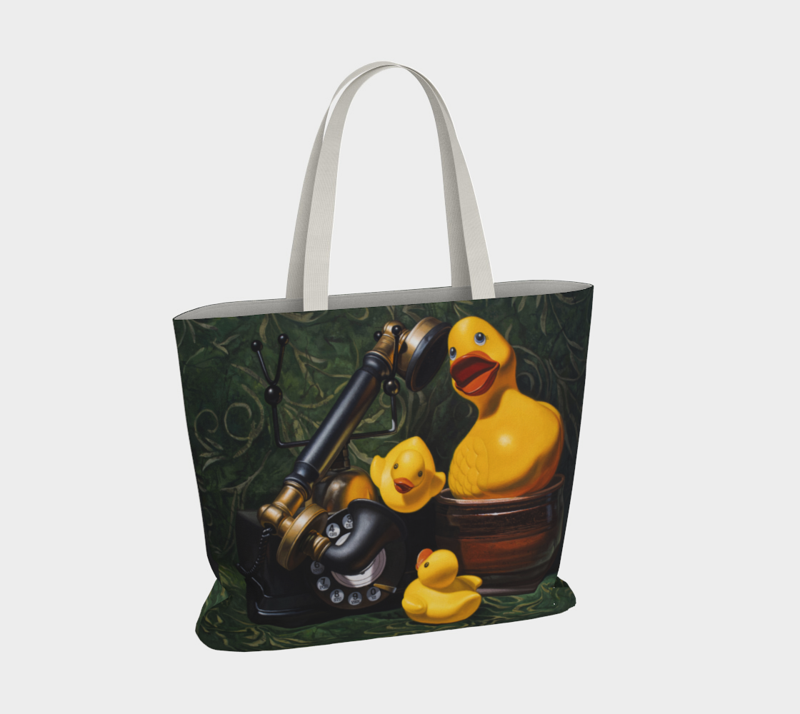 Duck Call Large Tote Bag preview #4