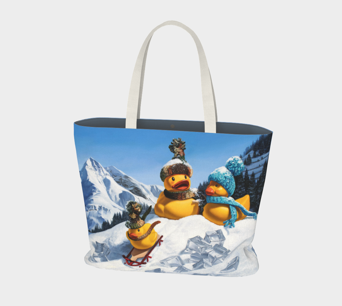 Cold Duck Large Tote Bag preview