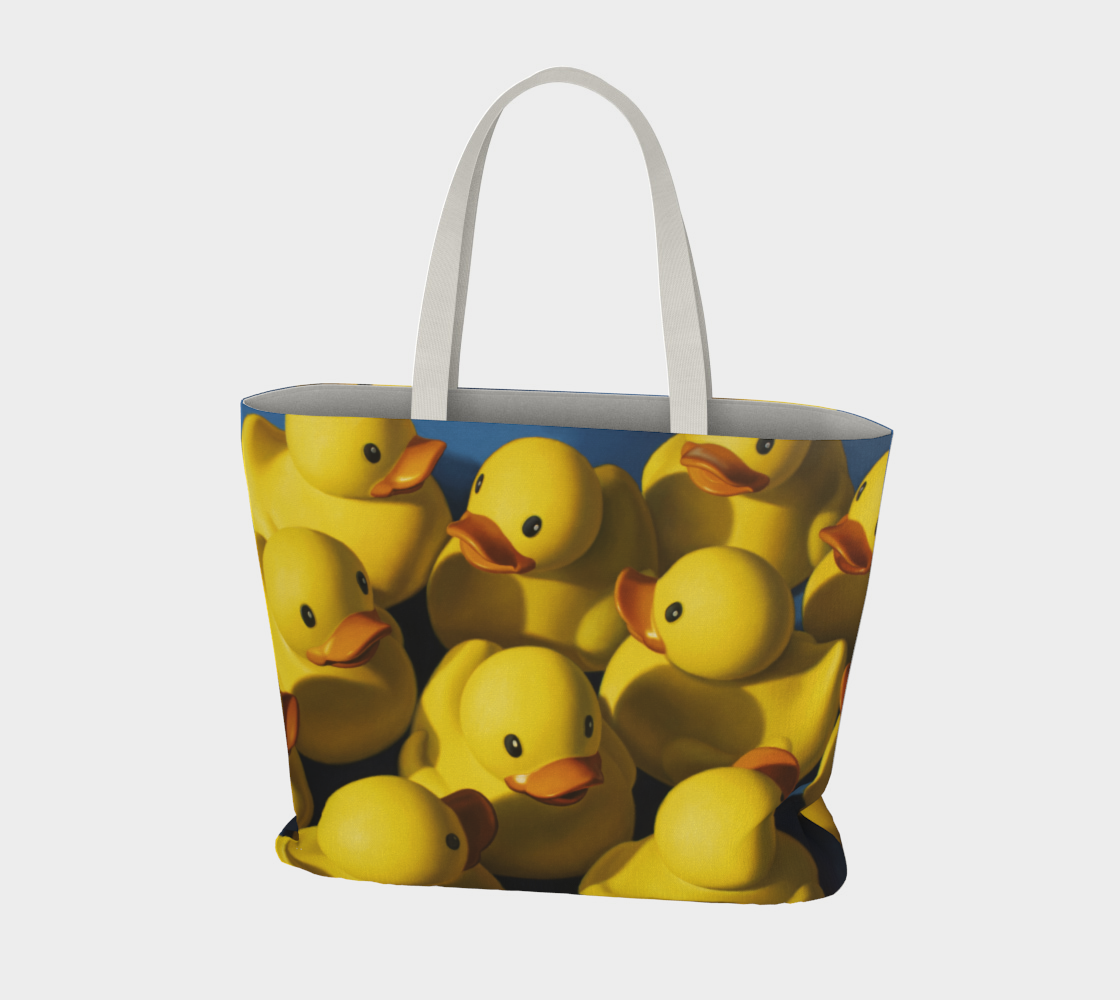 Clusterduck Large Tote Bag preview #3