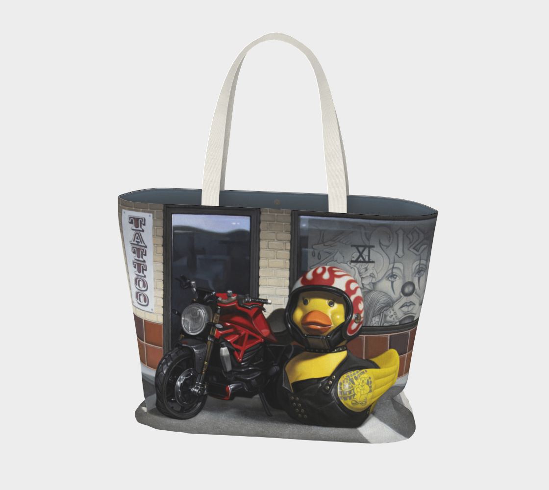 Biker Chick Large Tote Bag preview