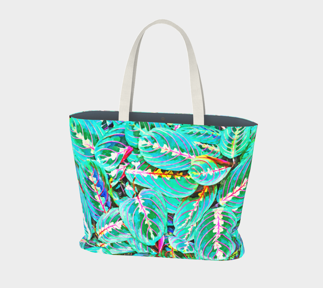 Let's find a beautiful place to get lost Large Tote bag preview