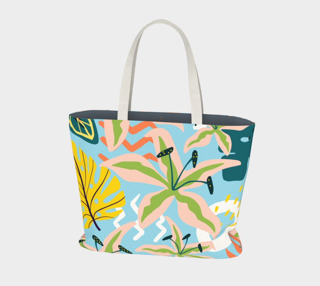 Summer State Of Mind Large Tote Bag preview