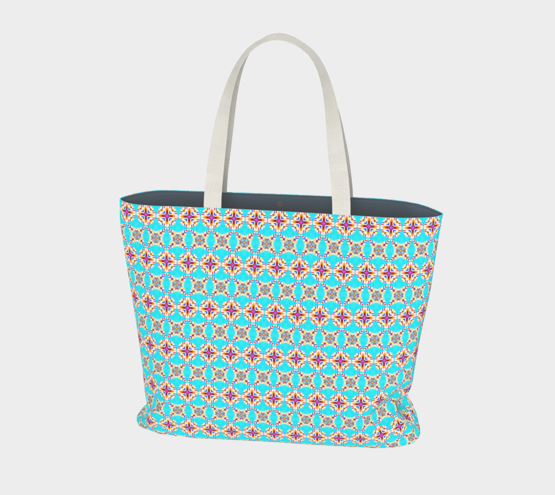 Exotic Tiles Large Tote Bag preview