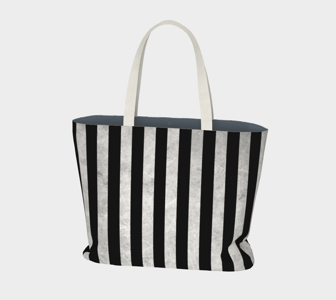 Stripes Collection: Beetlejuice Large Tote Bag preview