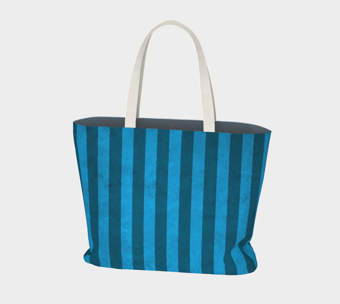 Stripes Collection: April Rain Large Tote Bag preview