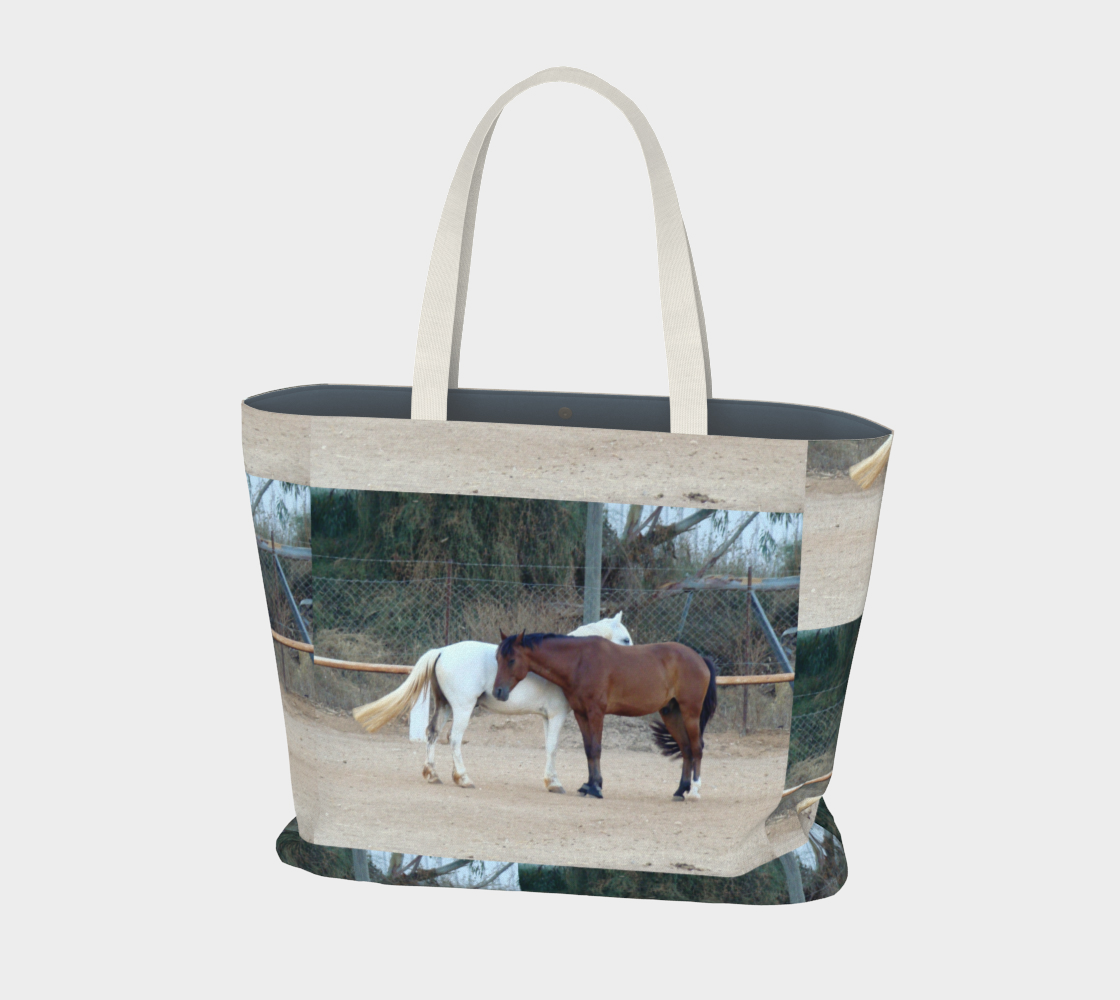 Horses Large tote  preview