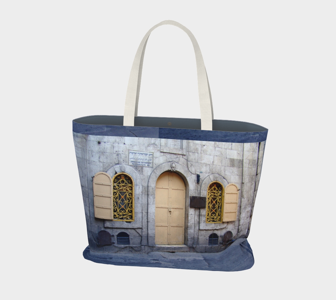 Streets of Jerusalem Large tote  preview