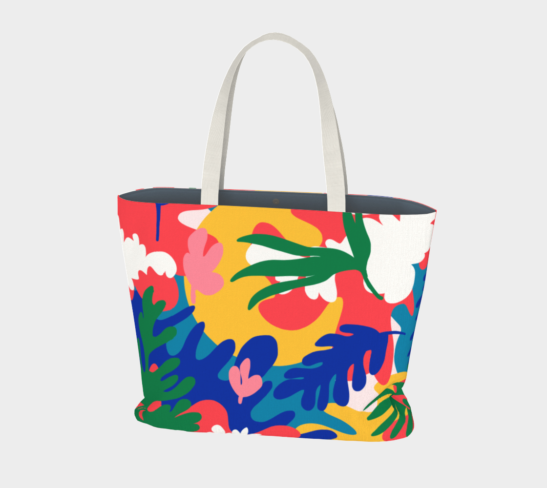 Mexican Summer Large Tote Bag preview