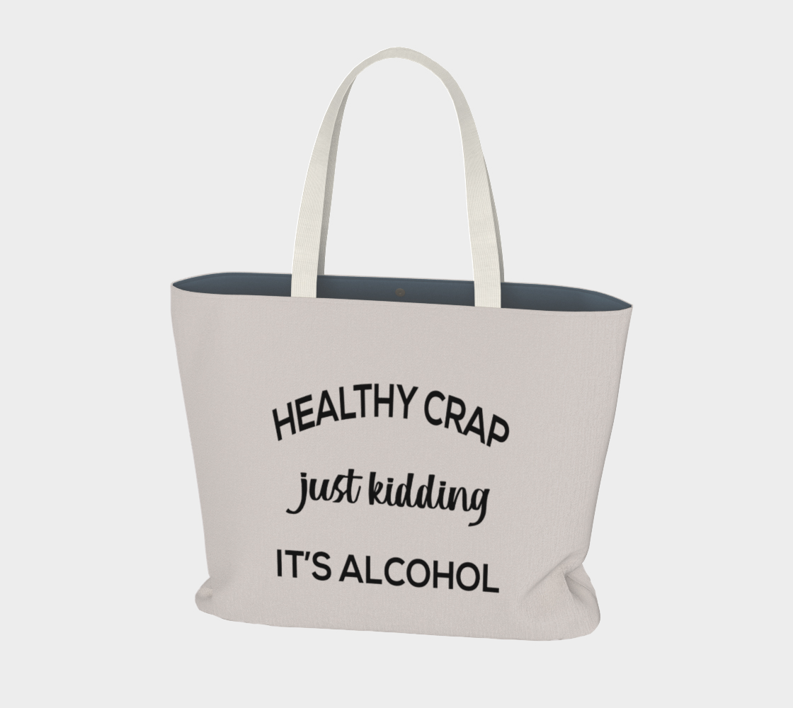 Funny Tote Alcohol preview