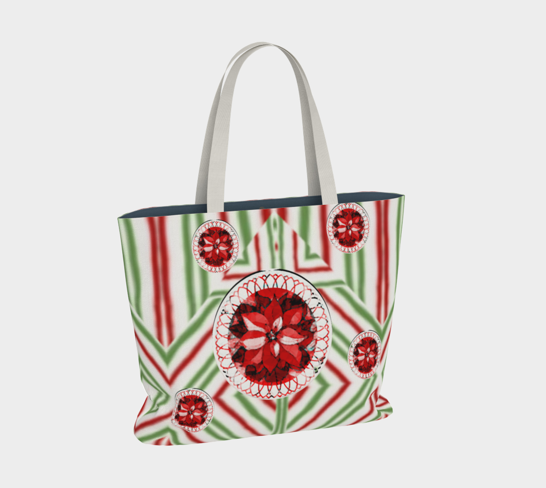Christmas Poinsettia bag preview #2