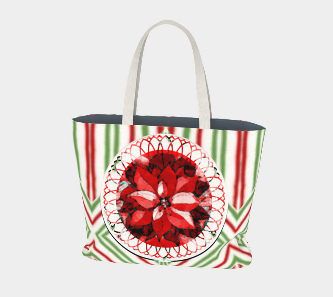 Christmas Poinsettia bag 3D preview