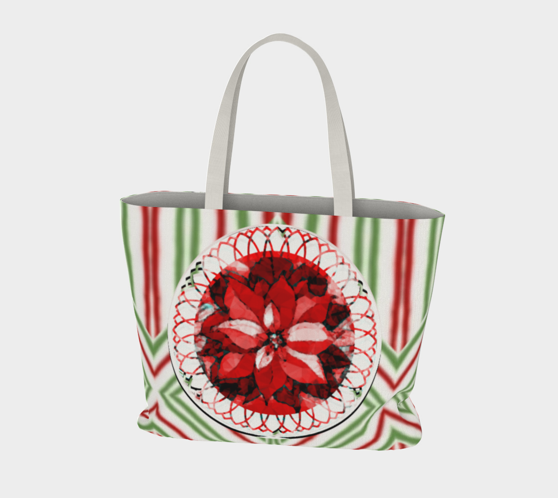 Christmas Poinsettia bag preview #3
