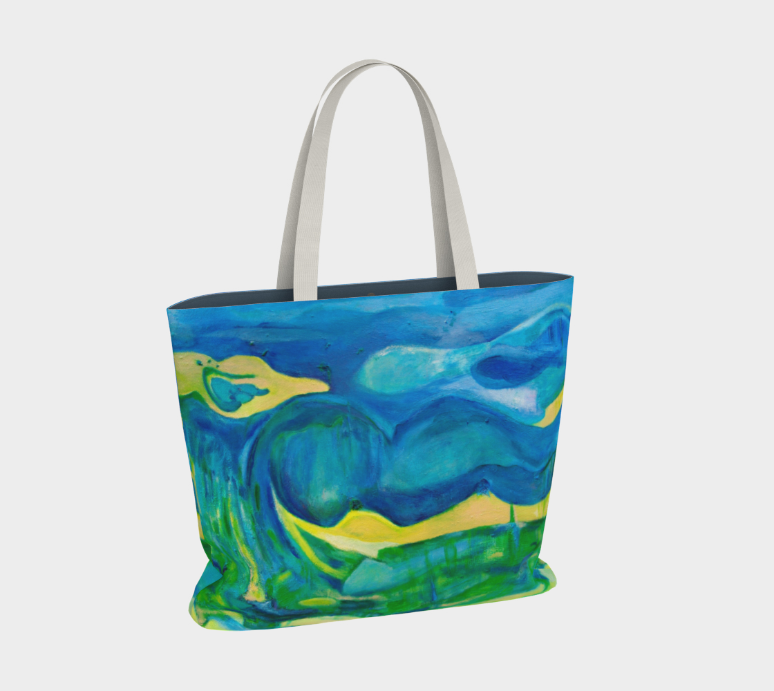 Large Tote Bag Under The Sea Collection  preview #2
