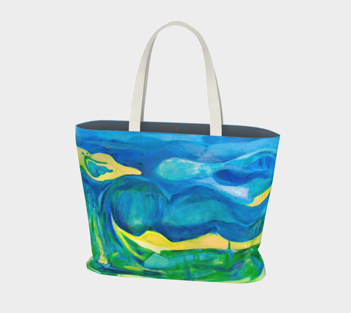 Large Tote Bag Under The Sea Collection  thumbnail #2