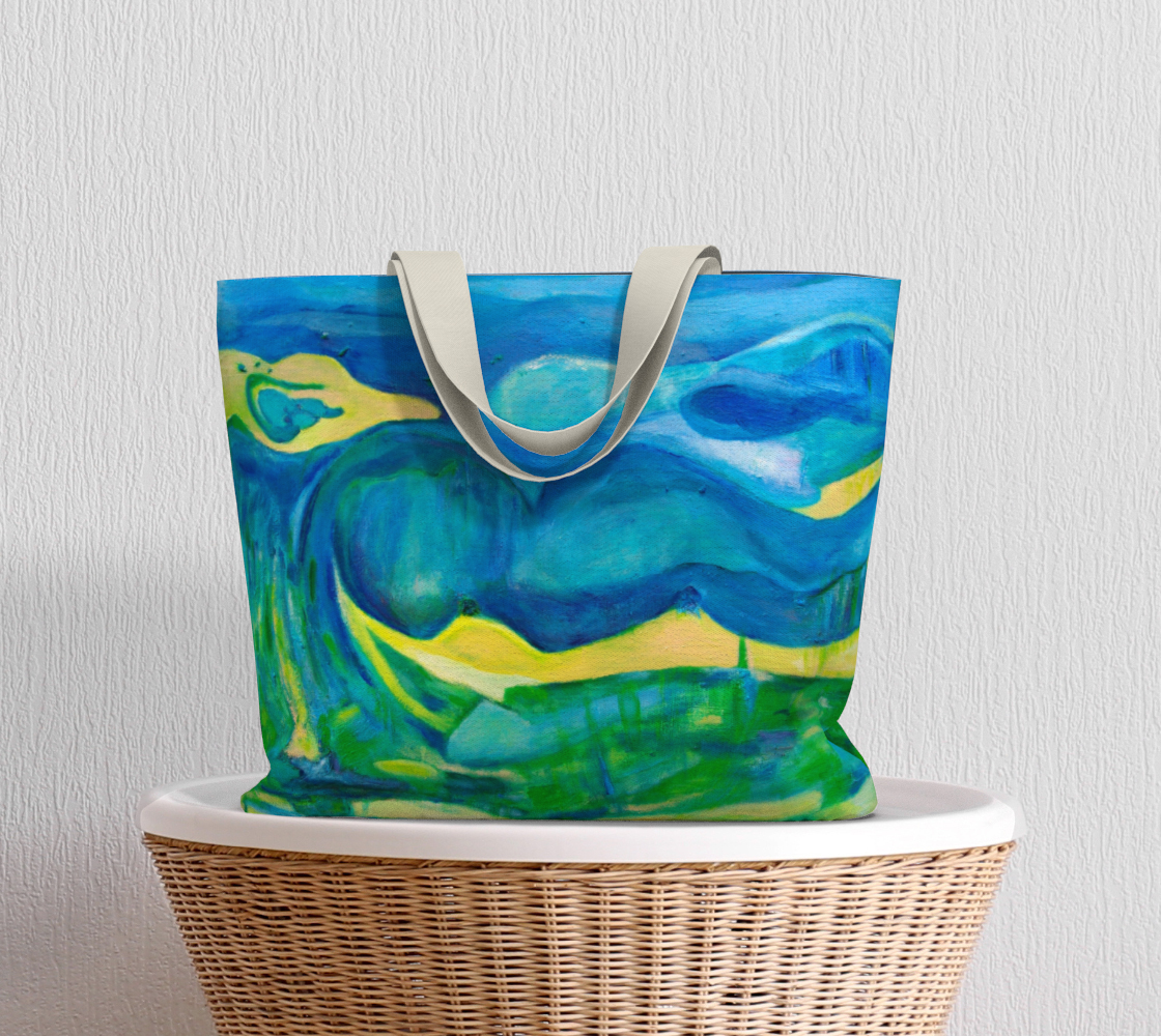 Large Tote Bag Under The Sea Collection  preview #5