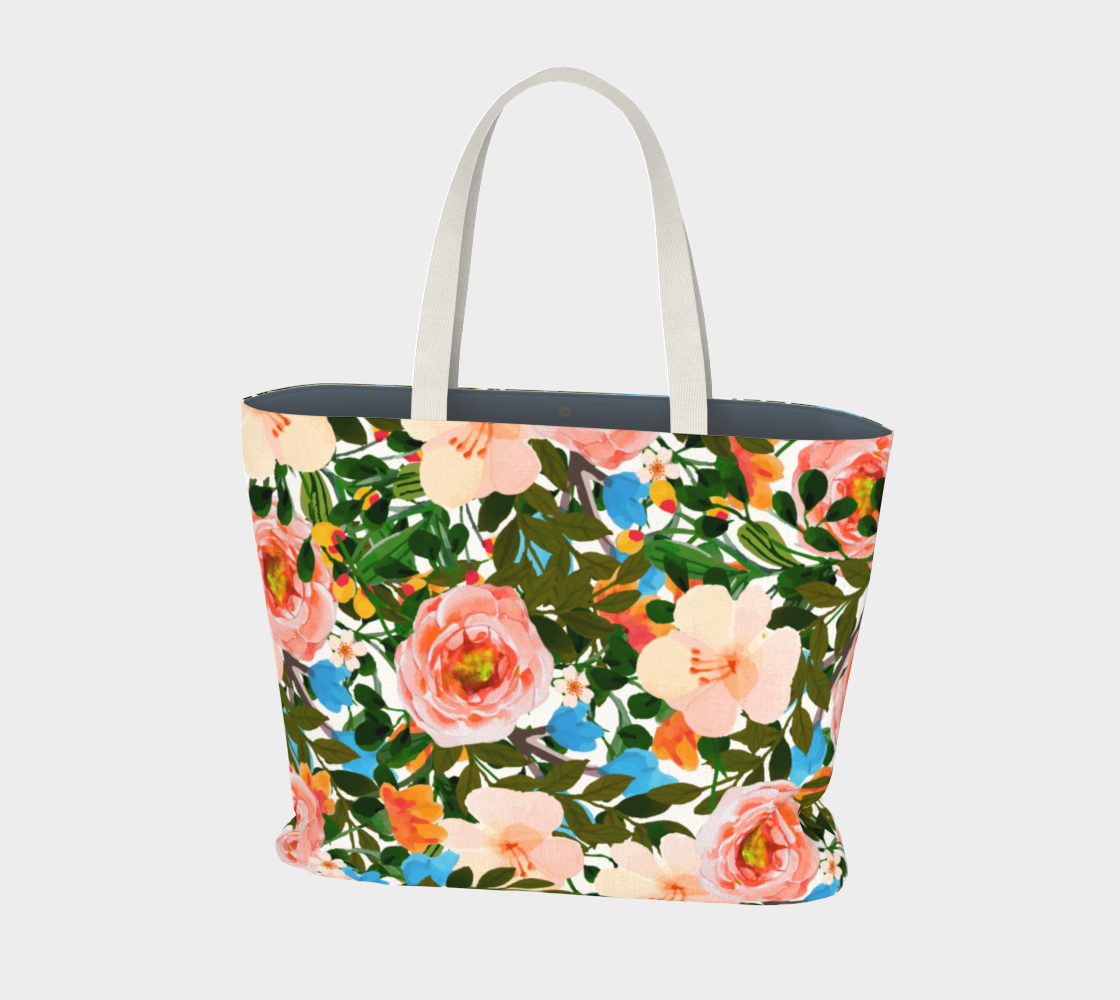 Rose Garden Large Tote Bag preview