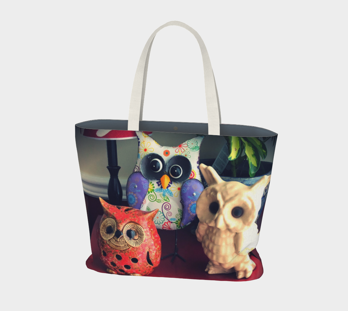 Owl Large tote bag  preview