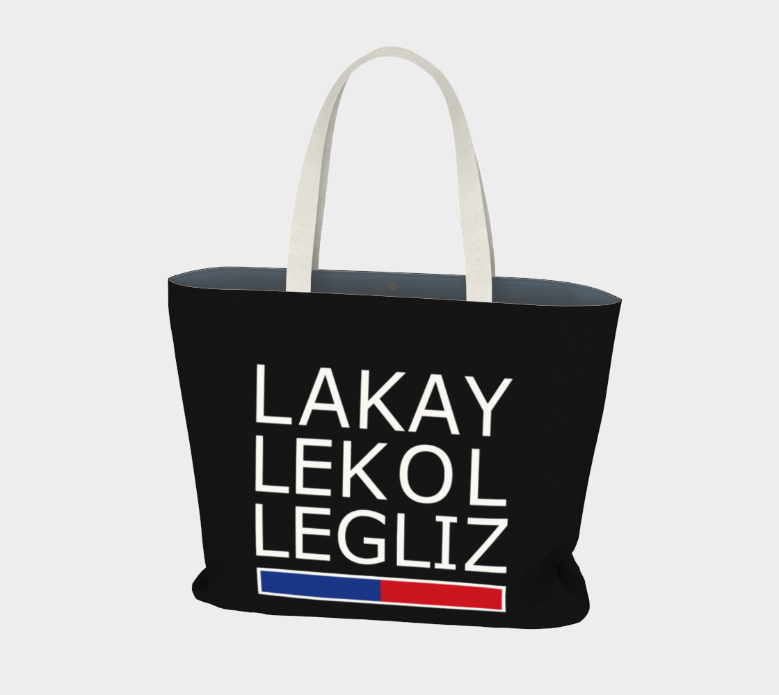 Lakay Lekol Legliz Tote Bag preview