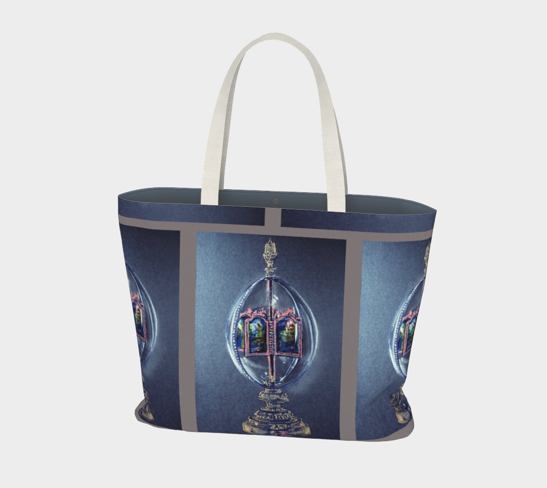 Revolving Egg With Miniatures Tote Bag 2 preview #1