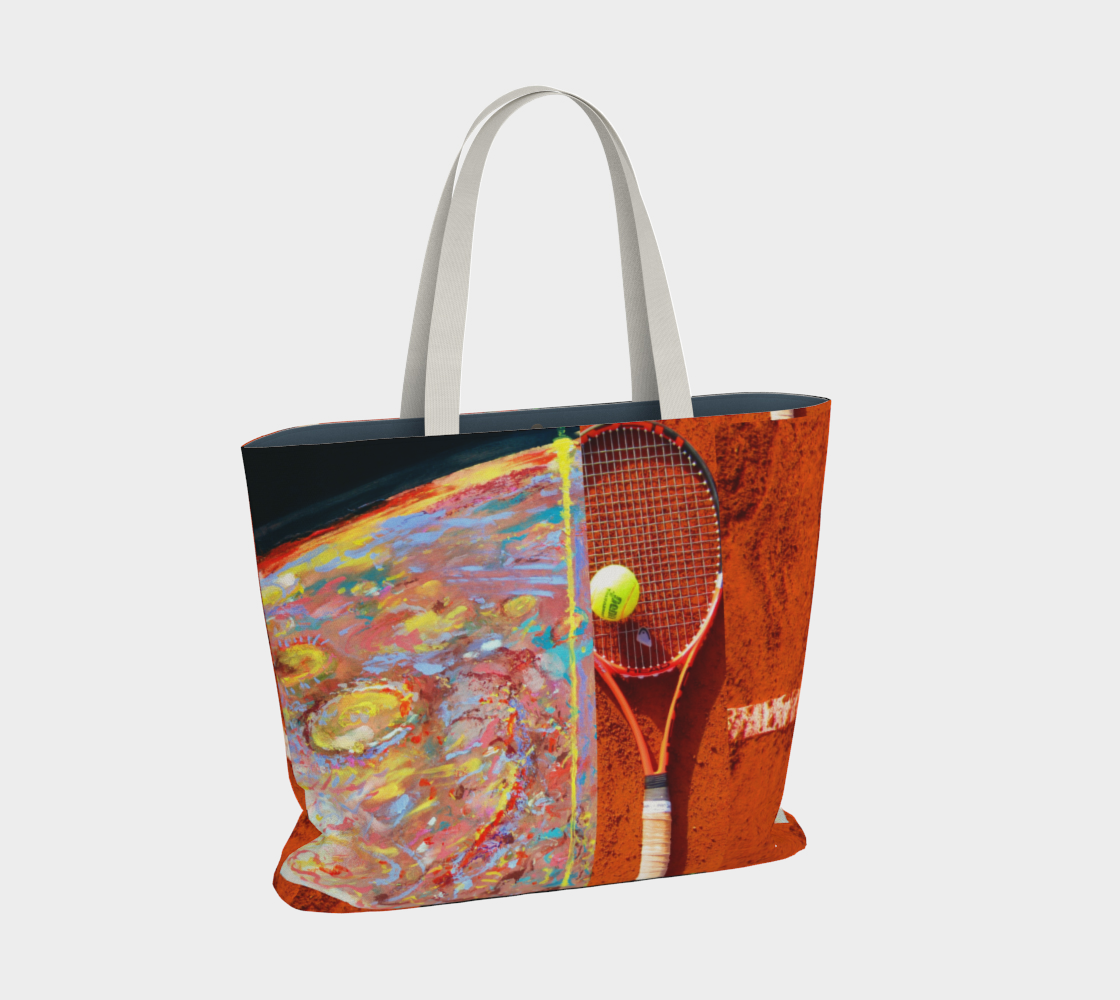 Red Planet Tennis Tote preview #2