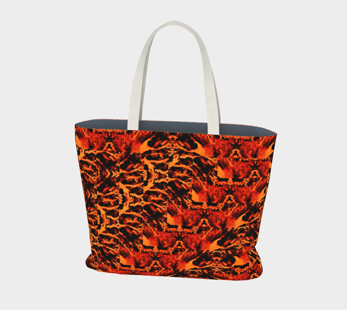 Inferno Large Tote Bag preview