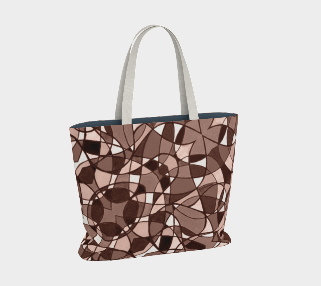 Mocha II Large Tote Bag preview #2