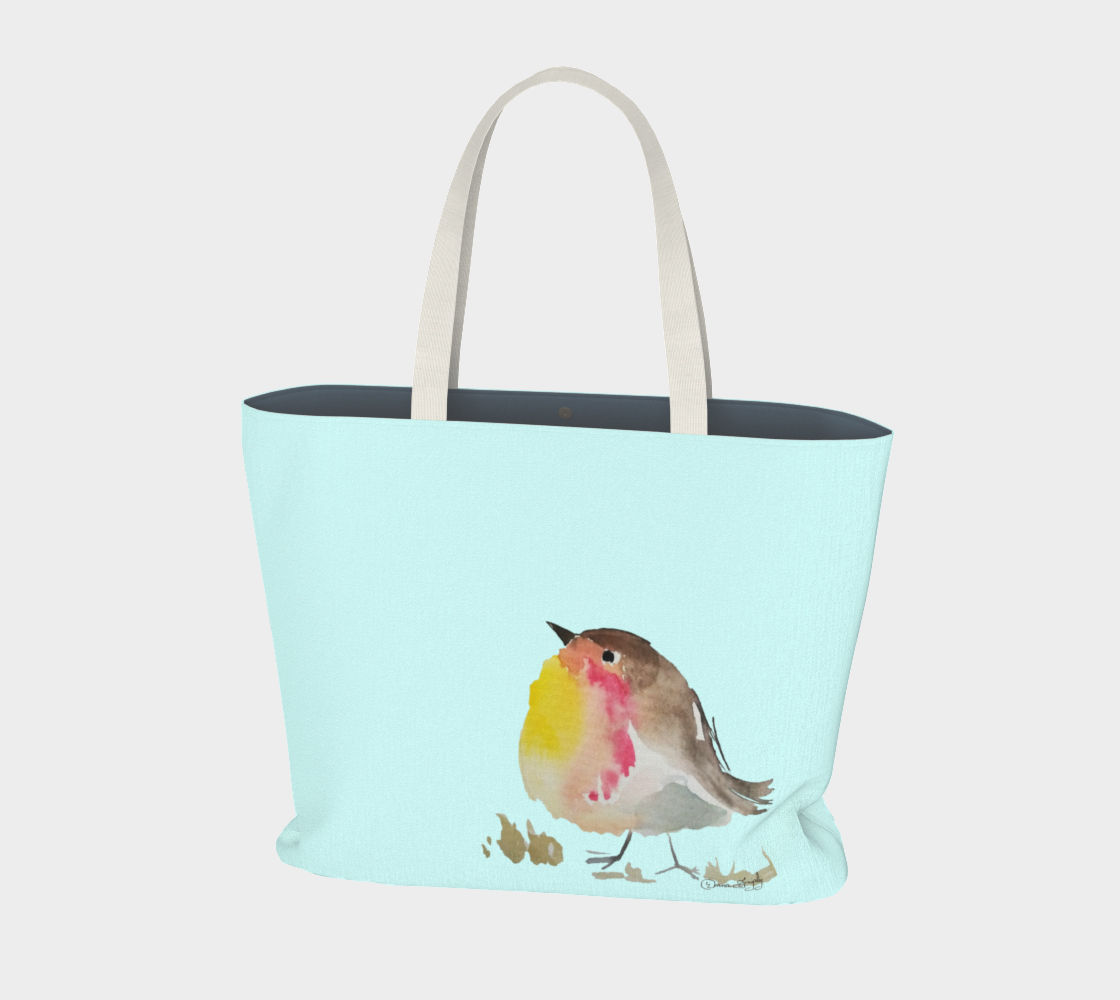 Baby Robin SIG II Large Tote Bag preview