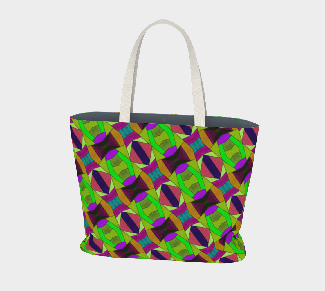 Green Weave Large Tote Bag preview