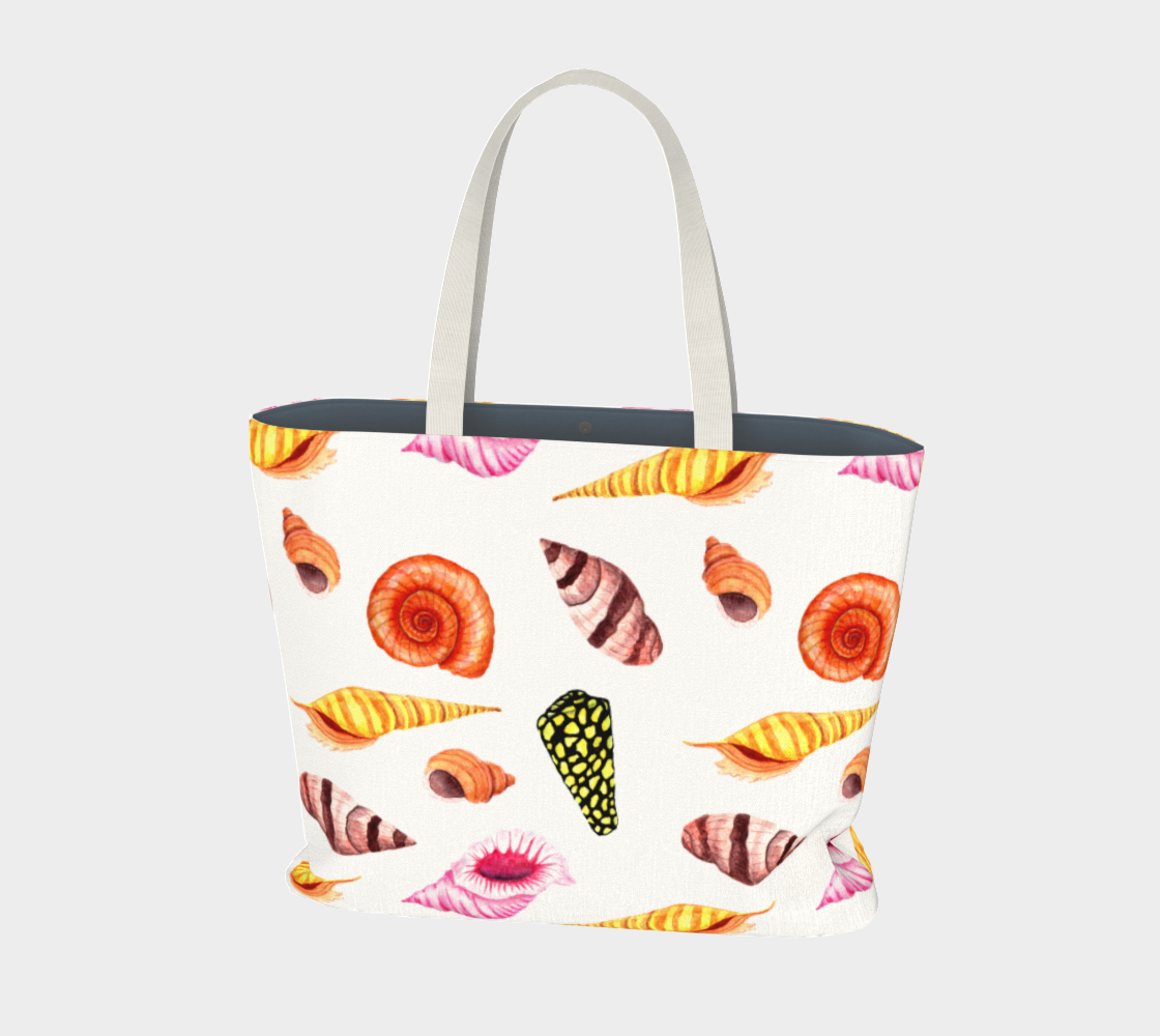 Sea shells Large Tote Bag preview