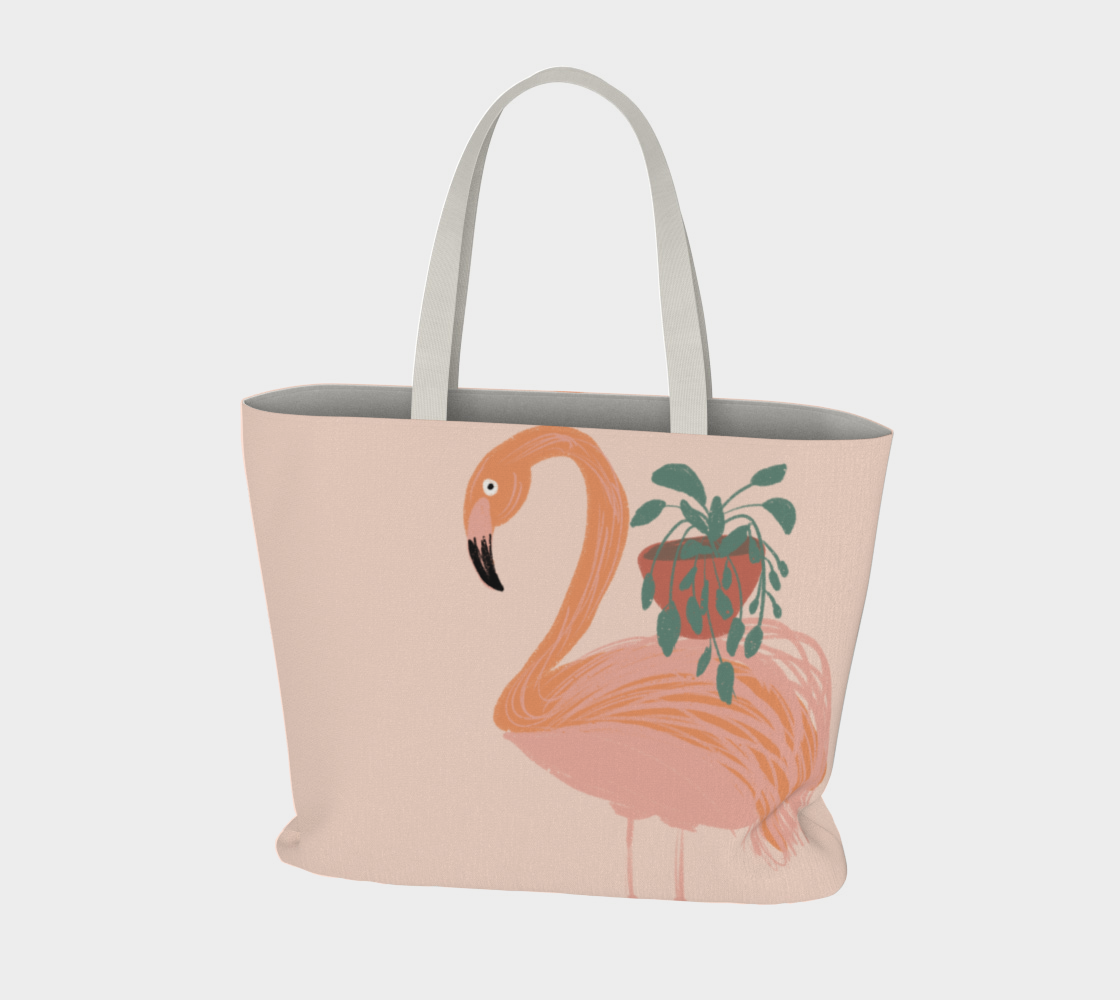 Flamingo and Plant Lovers Art preview #3