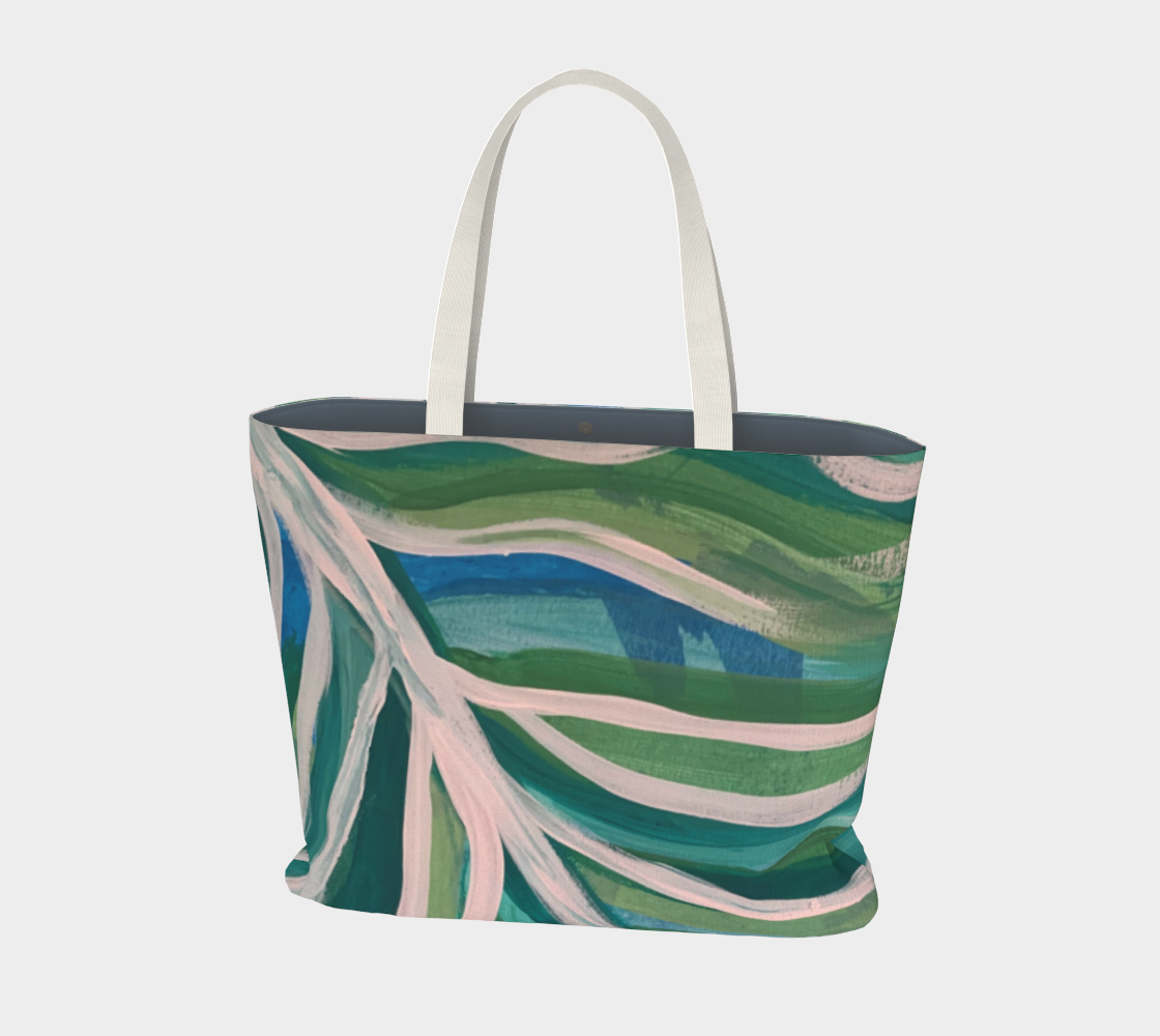 Vibrant Summer Palm Leaf preview #1