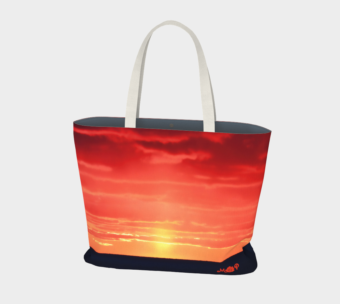Sunset Large Beach Bag preview