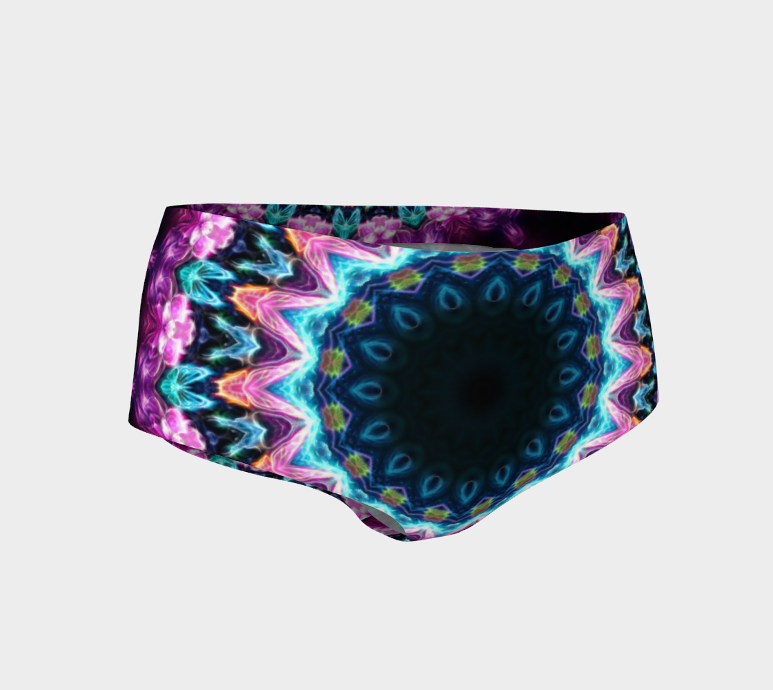 Angelical Mandala mini shorts. preview