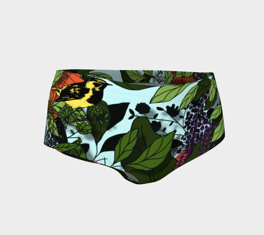Aperçu 3D de Exotic Garden Bikini Bottoms