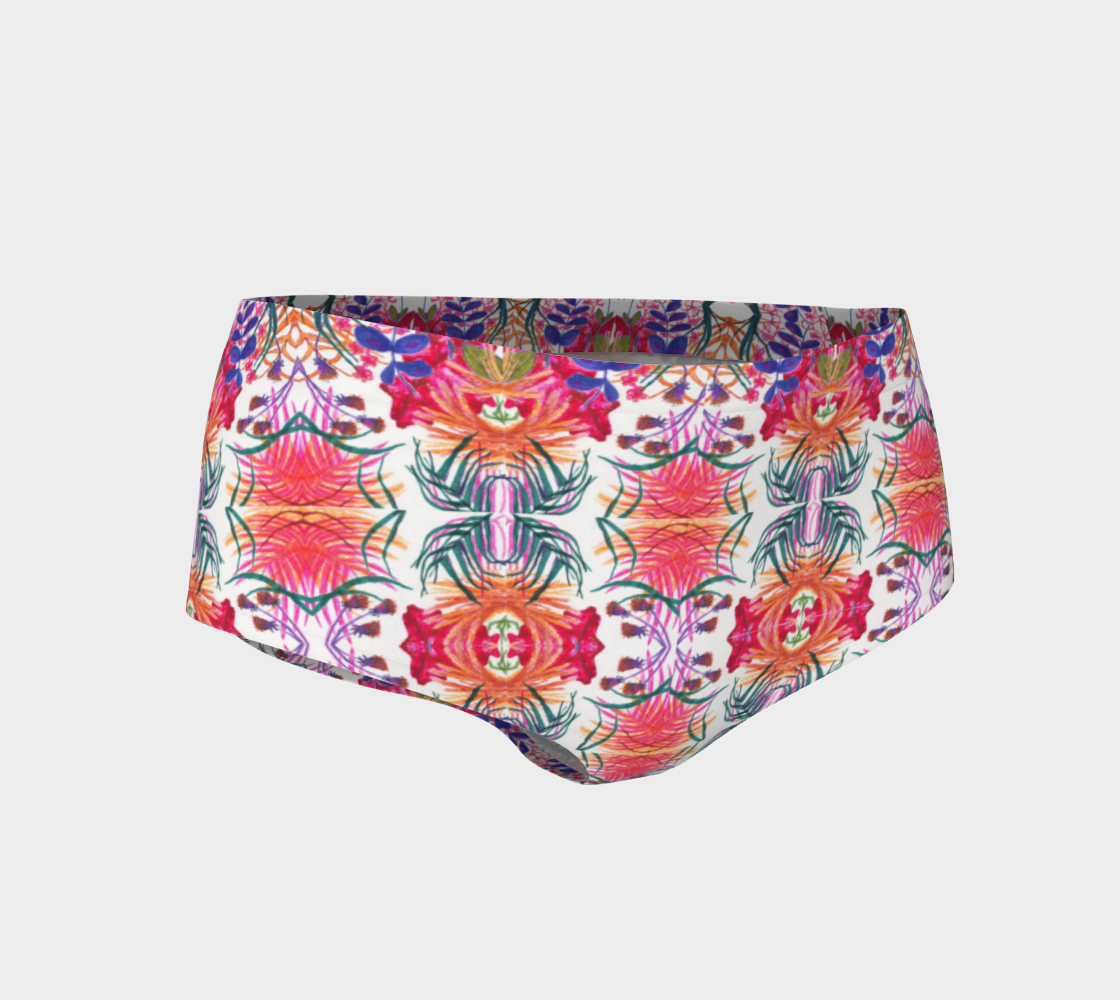 Enchanted Garden Bikini Shorts preview