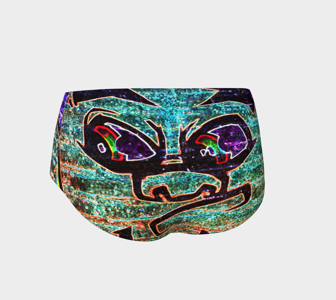 Graffiti 7 Mini Shorts preview #2
