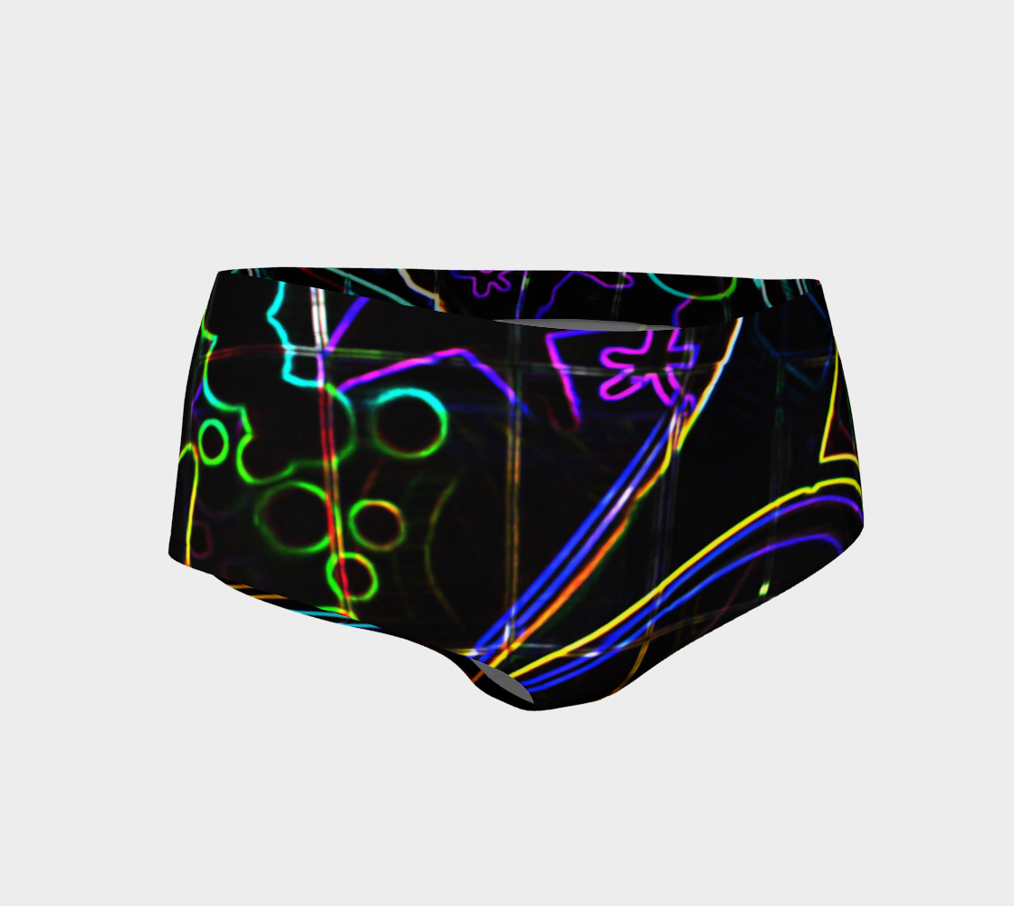 Graffiti 10 Mini Shorts preview #1