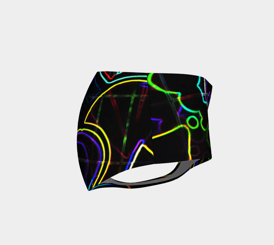 Graffiti 10 Mini Shorts preview #4