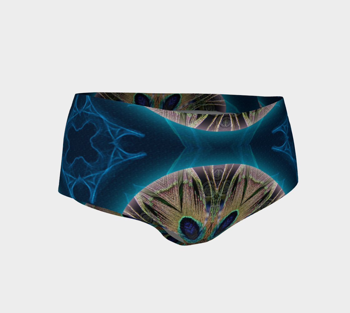 Peacock Power 2 Mini Shorts preview