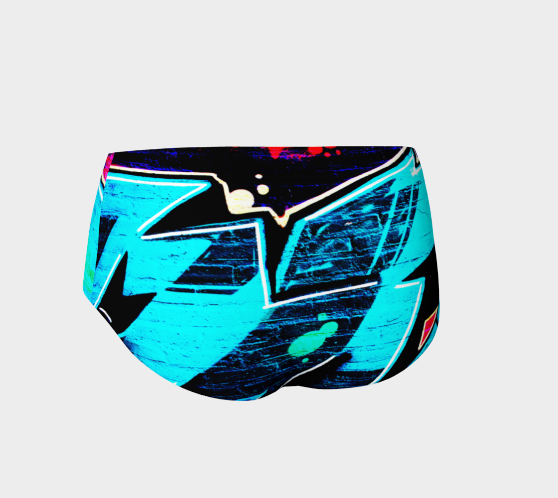 Graffiti 14 Mini Shorts preview #2