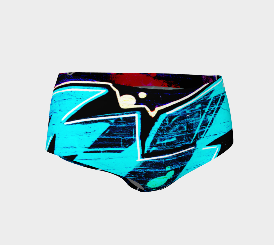 Graffiti 14 Mini Shorts preview #1