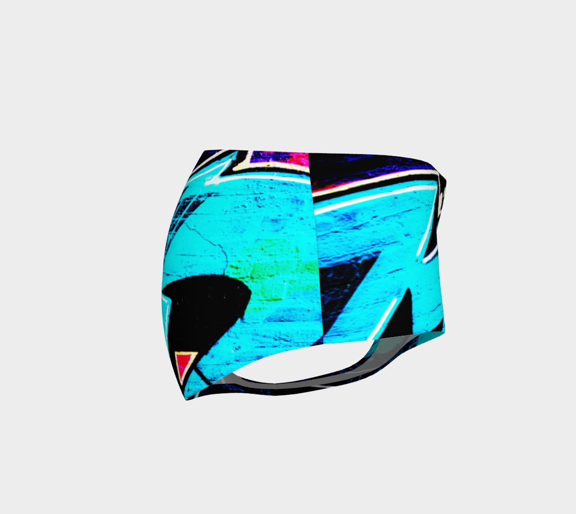 Graffiti 14 Mini Shorts preview #4