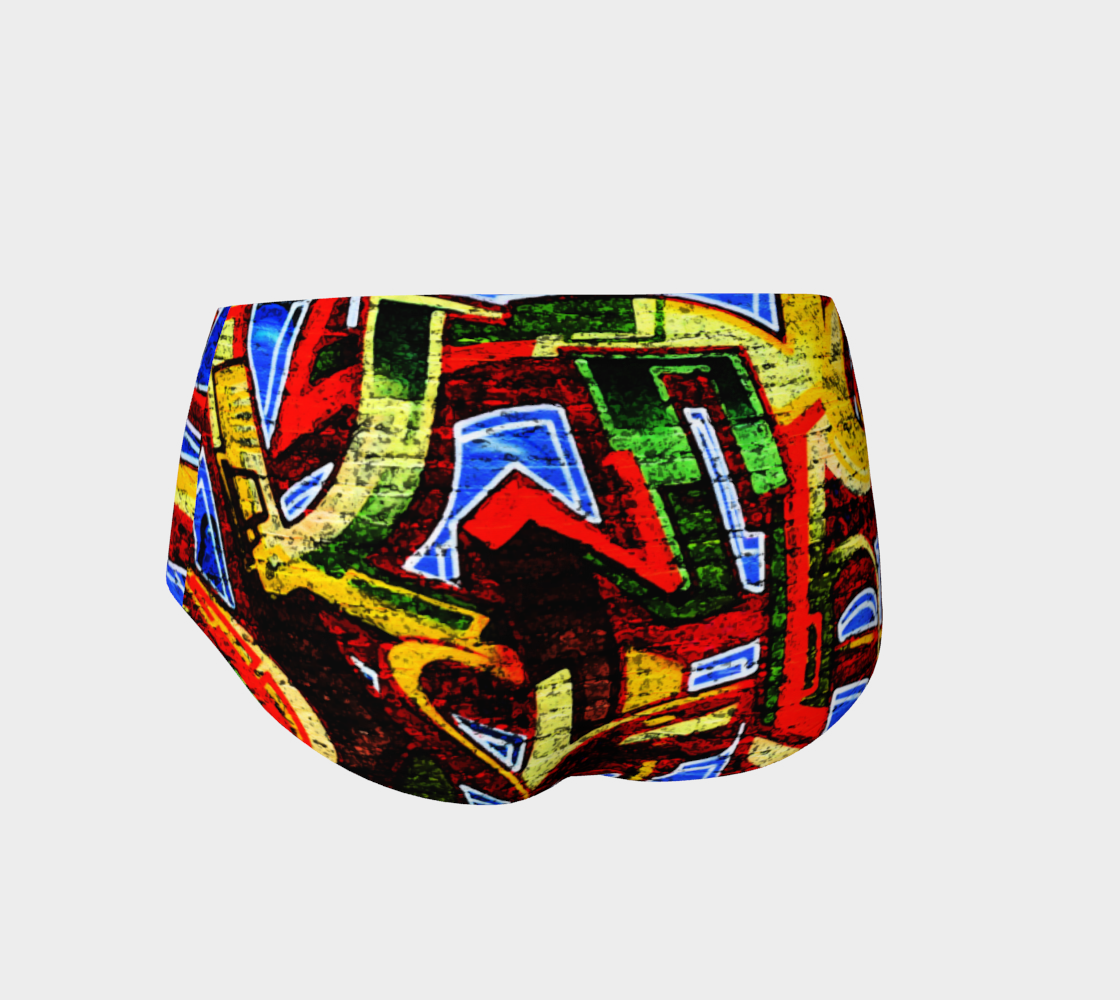 Graffiti 17 Mini Shorts preview #2