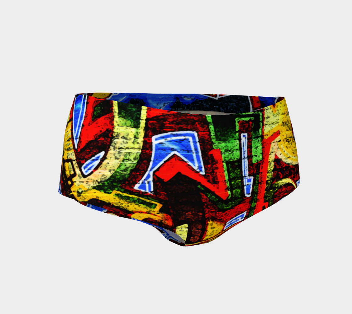Graffiti 17 Mini Shorts preview #1