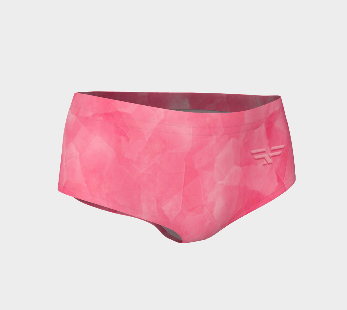 Soft Pink Fitness Fashion Mini Shorts preview