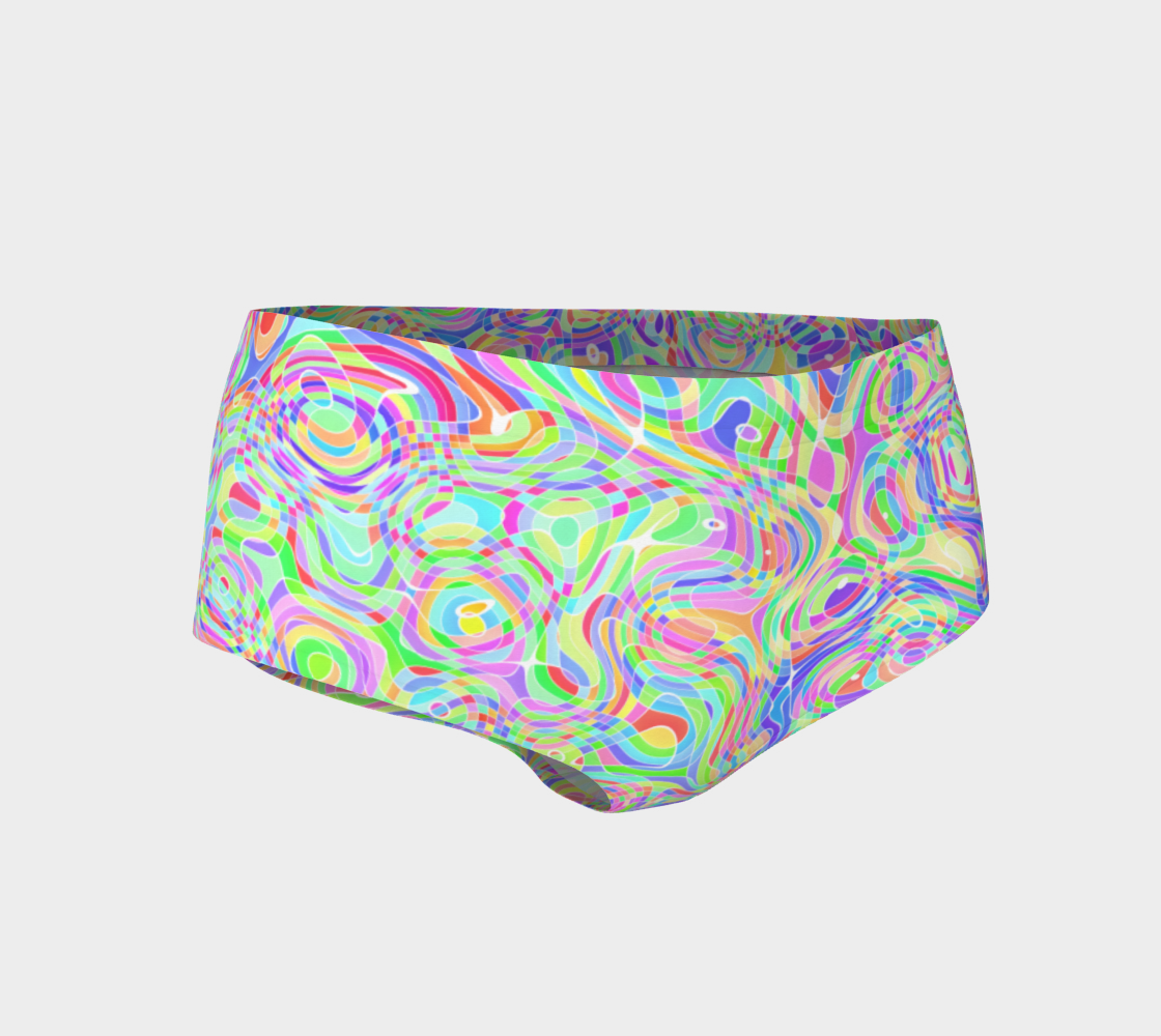 Colorful Swirly Trippy Rainbow Ripples preview