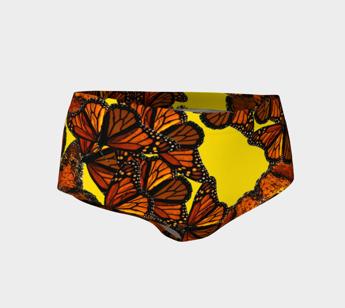 Monarch Flurry Mini Shorts. preview