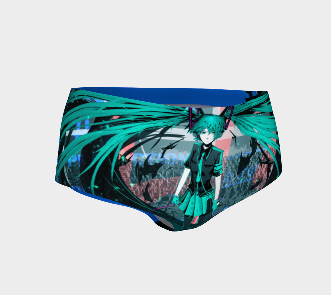 h3video1 Miku Mini-Shorts preview #1